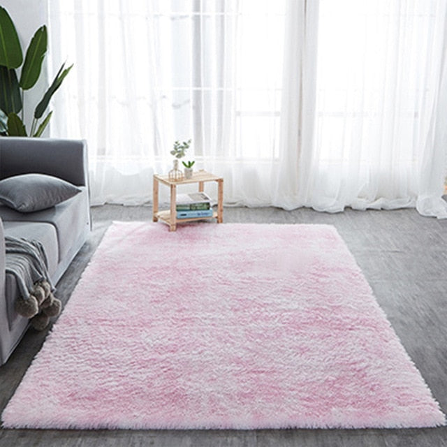 Fluffy Long Plush Carpet Non-slip