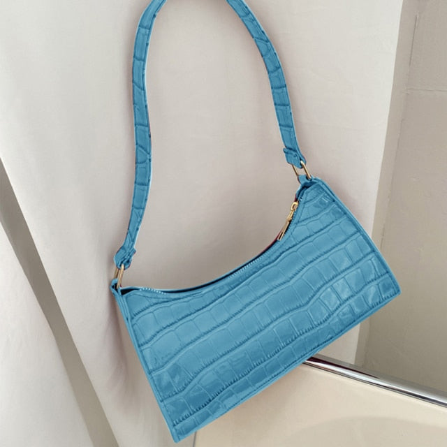 Fashion Exquisite Shopping PU Leather Handbag