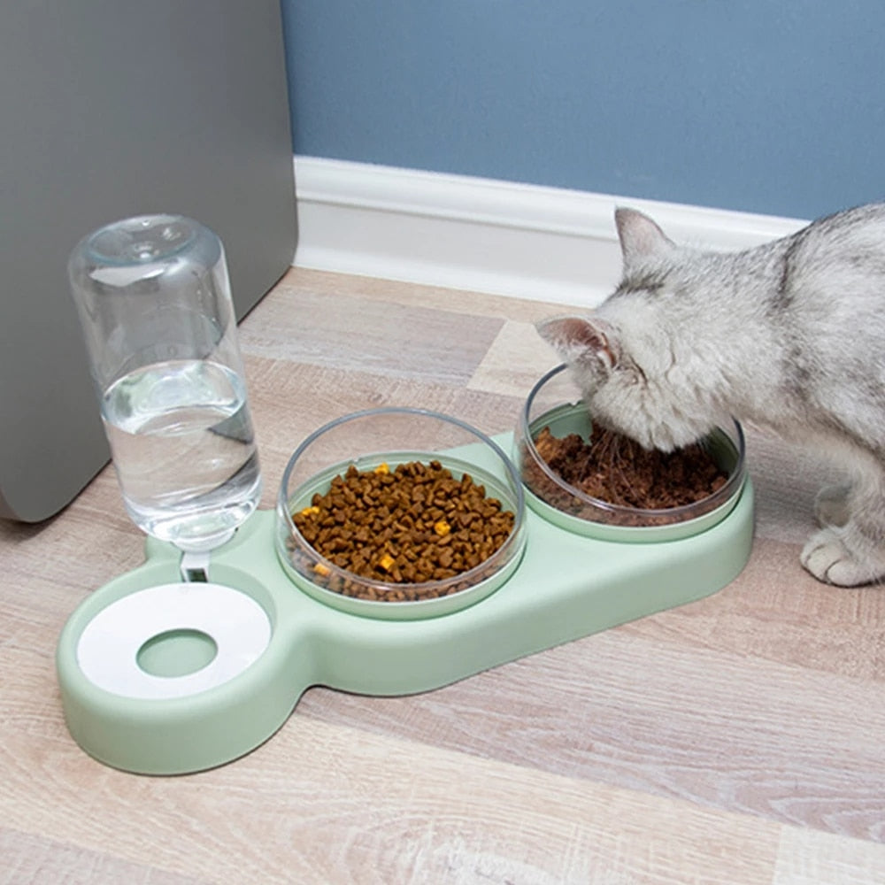 Multifunction Cat Bowl Protect Spine